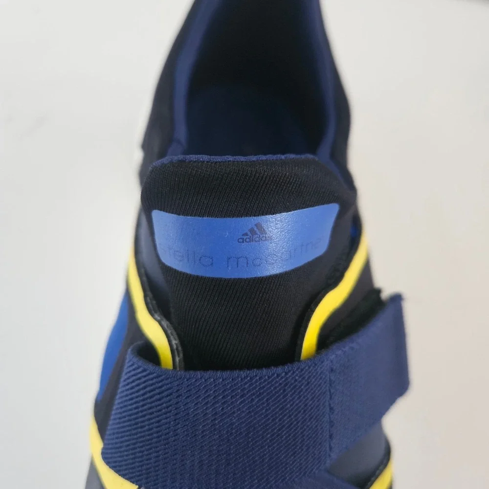 Adidas x Stella McCartney Sneakers Womens 8 Black Blue 